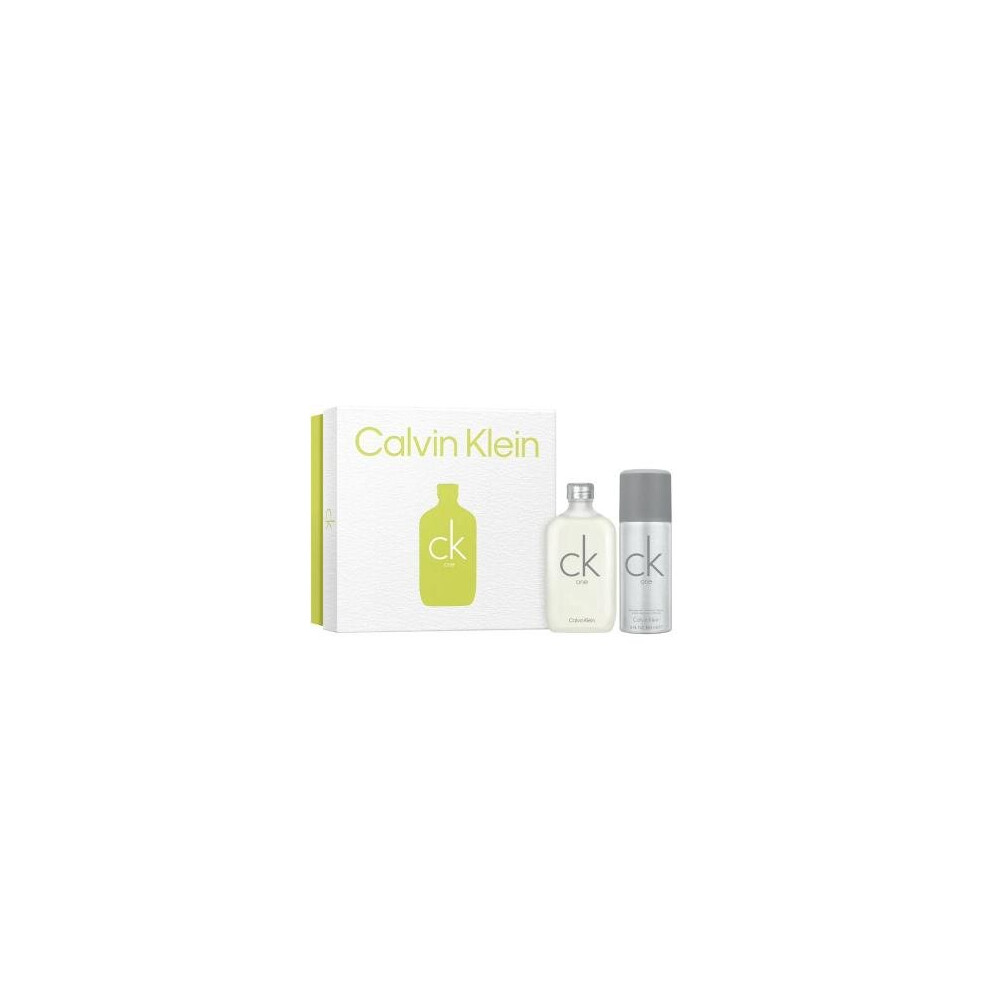 Unisex' Perfume Set Calvin Klein Ck One 2 Pieces