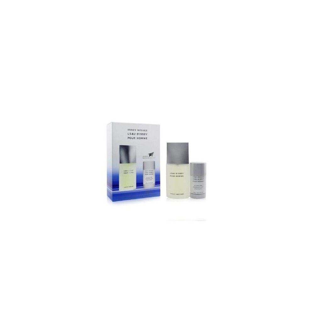 Issey Miyake L'Eau D'Issey Pour Homme 2 Pcs Set: 2.6 Eau De Toilette + 2.6 Deodorant Stick