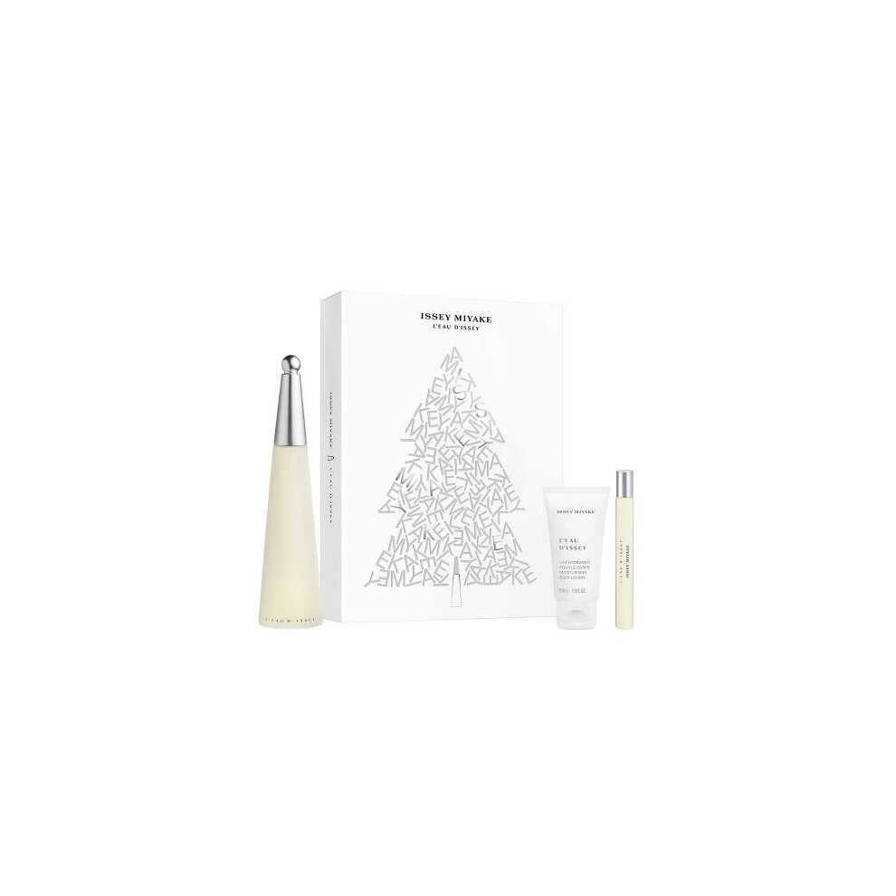 Photos - Shower Gel Issey Miyake L'Eau D'Issey Christmas  Set B: 3.3 Eau De Toilette + 1.6 Body Lotion + 0.33 Eau De Toilette IM31800424101  2023