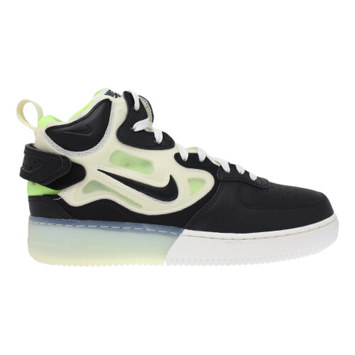Nike (7.5) Nike Air Force 1 Mid React Sail/Black-Ghost Green DQ1872-100 Men's