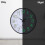 30CM Luminous Wall Clock Silent Non-Ticking Night Lights Clocks 4