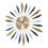 Living And Home 55CM Large Metal Starburst Decorative Wall Clock 4
