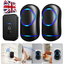 Wireless Door Bells 1000ft Long Range Plug in Home Cordless Doorbell