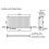 Anthracite Designer Radiator Horizontal Oval Column Single Panel Rad 600x1200mm 8