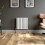 Modern Horizontal 600 x 600mm Radiator Heater Single Flat Panel Column White 4