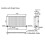 Horizontal Oval Column Designer Radiator Single Panel Rad Anthracite 600x1020mm 10