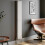 Designer Radiator Vertical White Oval Column Rads Double Panel 1600x240mm 2
