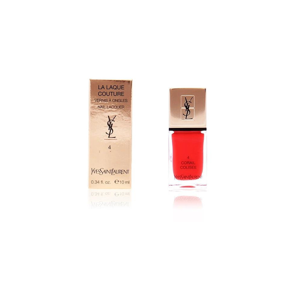 Ysl La Laque Couture 0.34 #04 Corail Colisee For Women