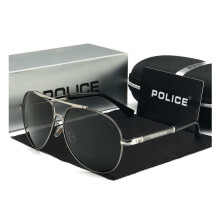 (Gun) Mens Police Polarized Sunglasses 4 Colors with Box