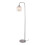 Living And Home Modern Chrome Living Room Floor Lamp 1