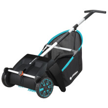 GARDENA bladvanger - 3565-20 | Werkbreedte: 49cm, opvangbak 90L, bladverzamelaar, veegmachine