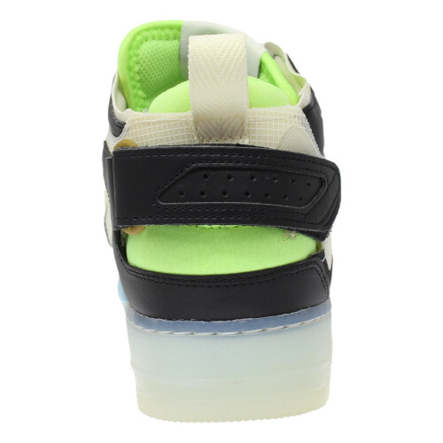 Nike (7.5) Nike Air Force 1 Mid React Sail/Black-Ghost Green DQ1872-100 Men's 1