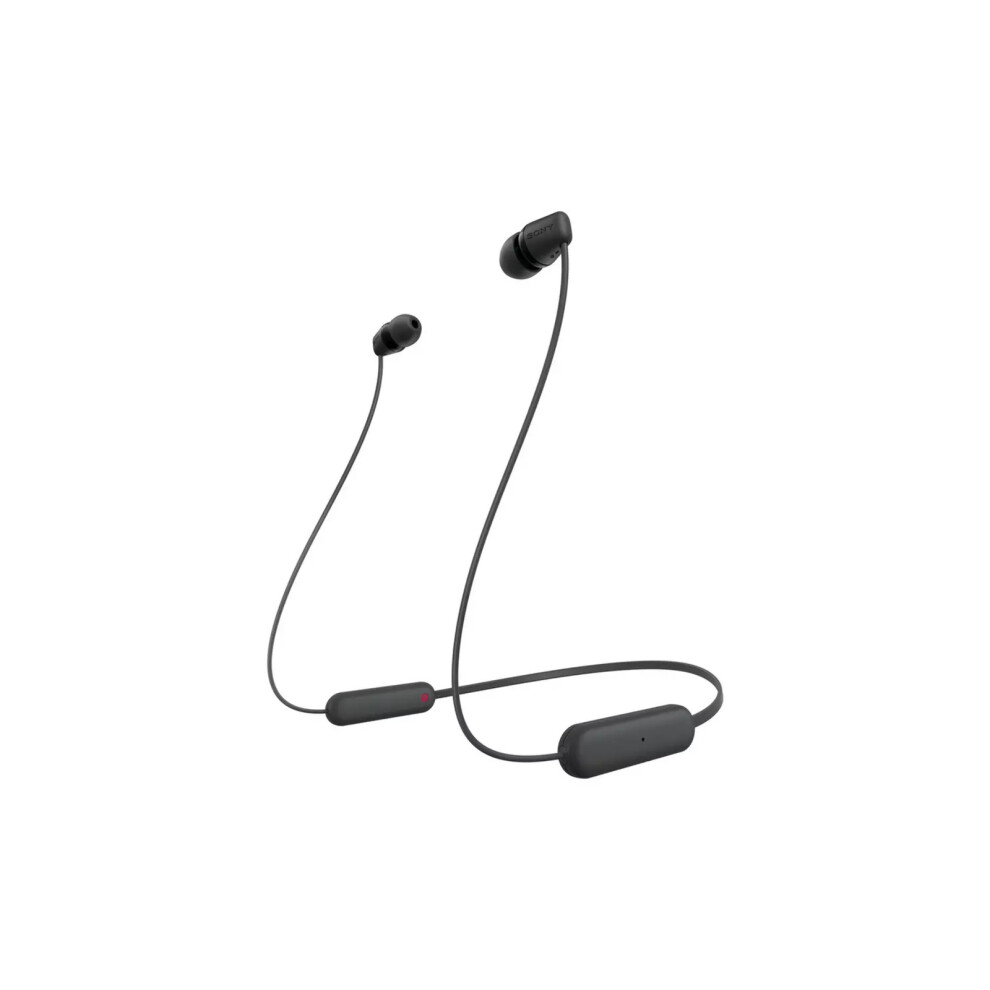 Sony Wi-C100 In-Ear Wireless Headphones Black