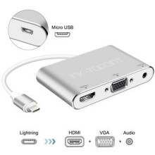 Lightning to HDMI VGA 3.5mm audio adapter