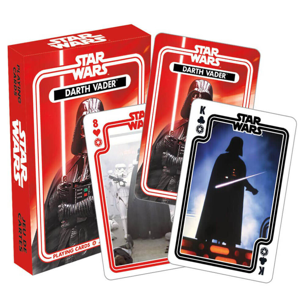 Photos - Board Game Aquarius Playing Card - Star Wars - Darth Vader Poker New 52643 