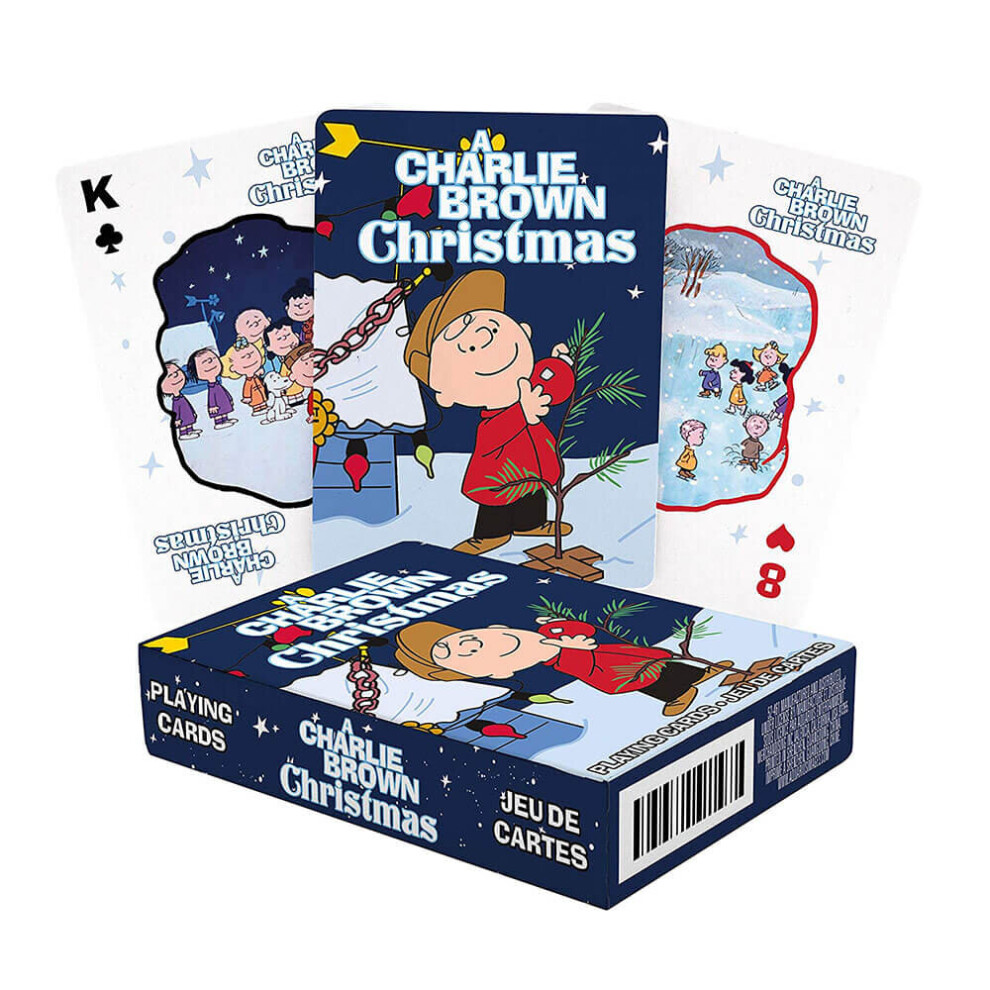 Playing Card - Peanuts - Charlie Brown Christmas Poker New 52461