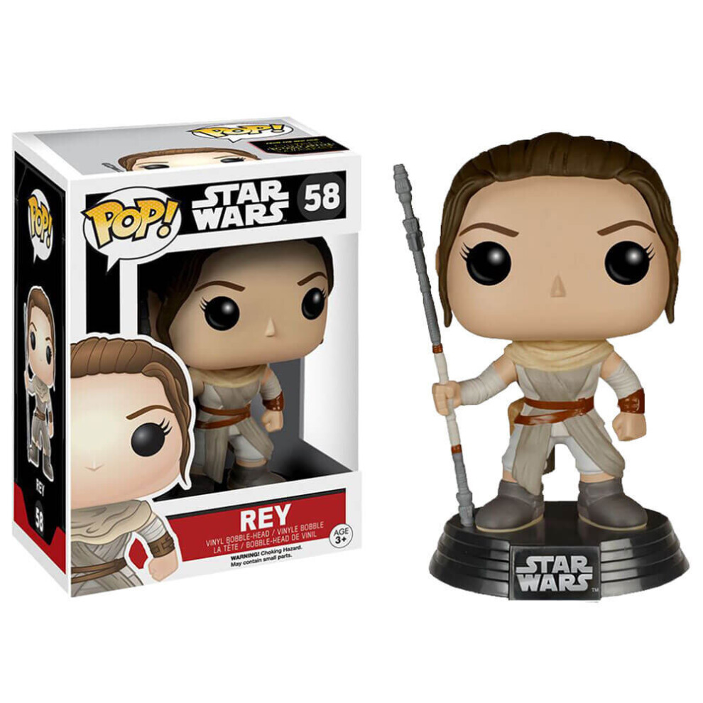 Funko Pop! Star Wars The Force Awakens - Rey Vinyl Figure #58