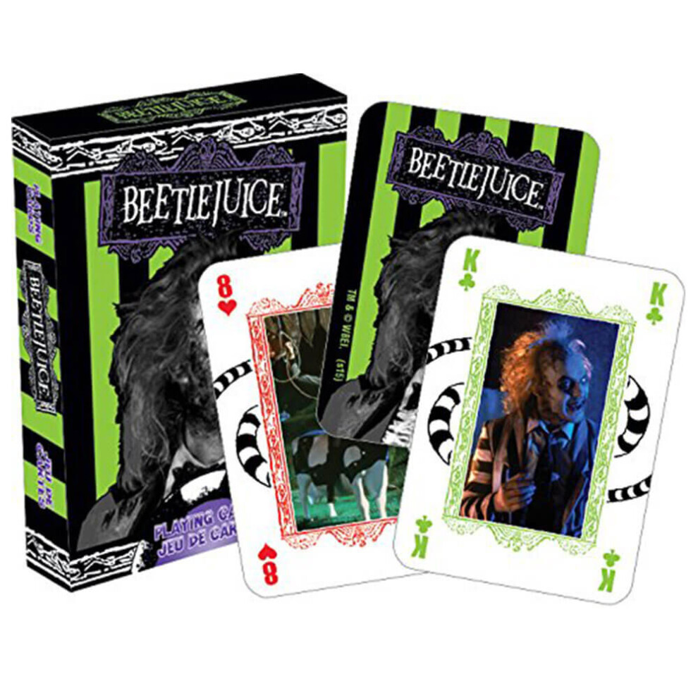Photos - Board Game Beetlejuice Playing Card - - Movie Poker Card Game New Licensed 52322 - Jigsaw Puzzle