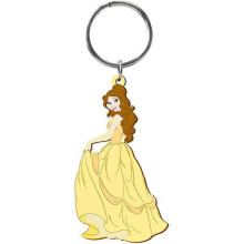 PVC Key Chain - Disney - Princess - Belle Soft Touch Toys New 23737