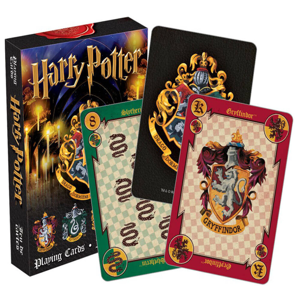 Playing Card - Harry Potter - House Crests Gifts Toys Licensed 52357