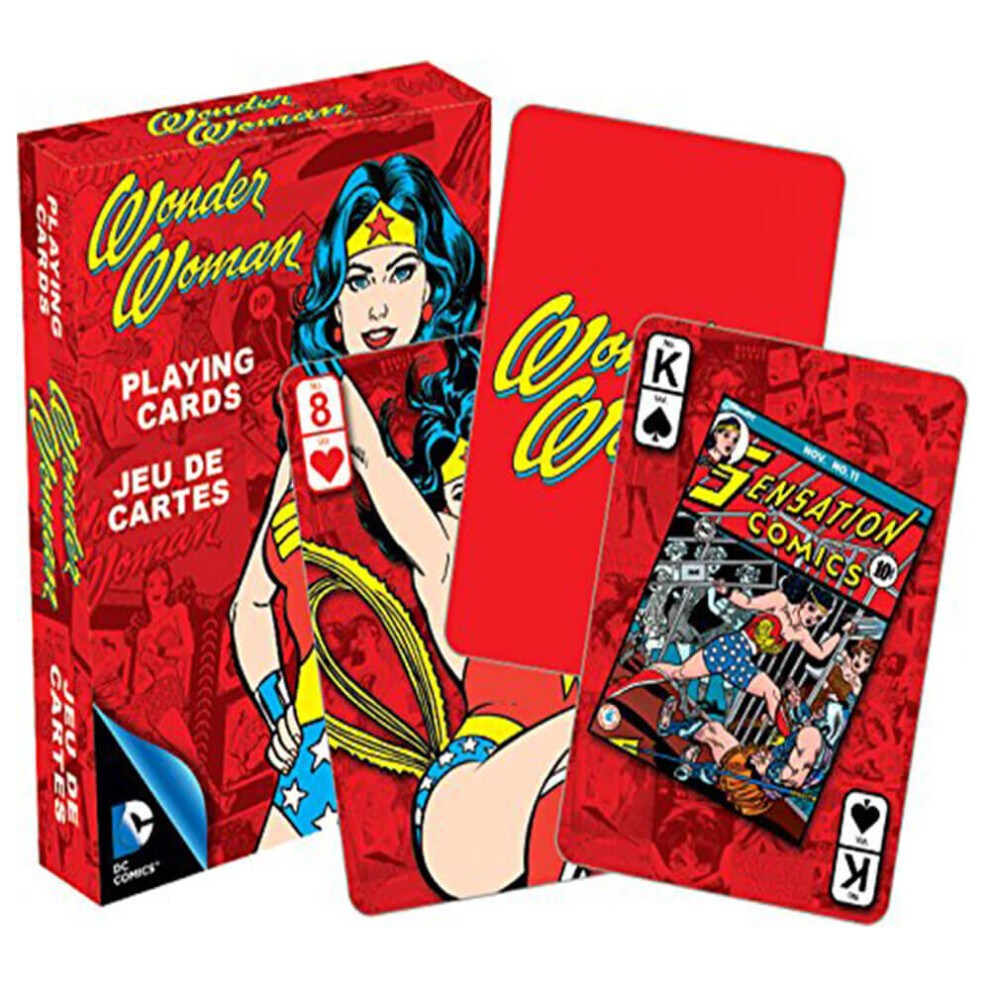 Playing Card - DC Comics - Retro Wonder Woman Hero Licensed Gifts Toys 52296