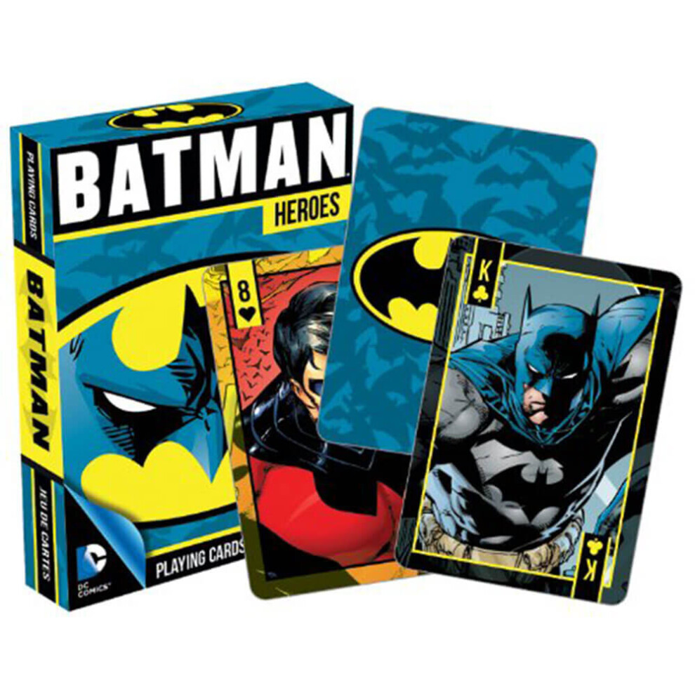 Playing Card - DC Comics - Batman Heroes Poker Licensed Gifts Toys 52266