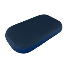 Sea to Summit Eros Premium aufblasbares Reisekissen Deluxe (22 x 14), Marineblau