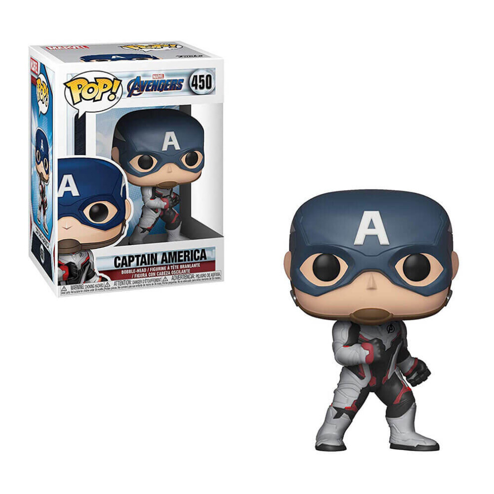 Funko POP Bobble: Avengers Endgame - Captain America