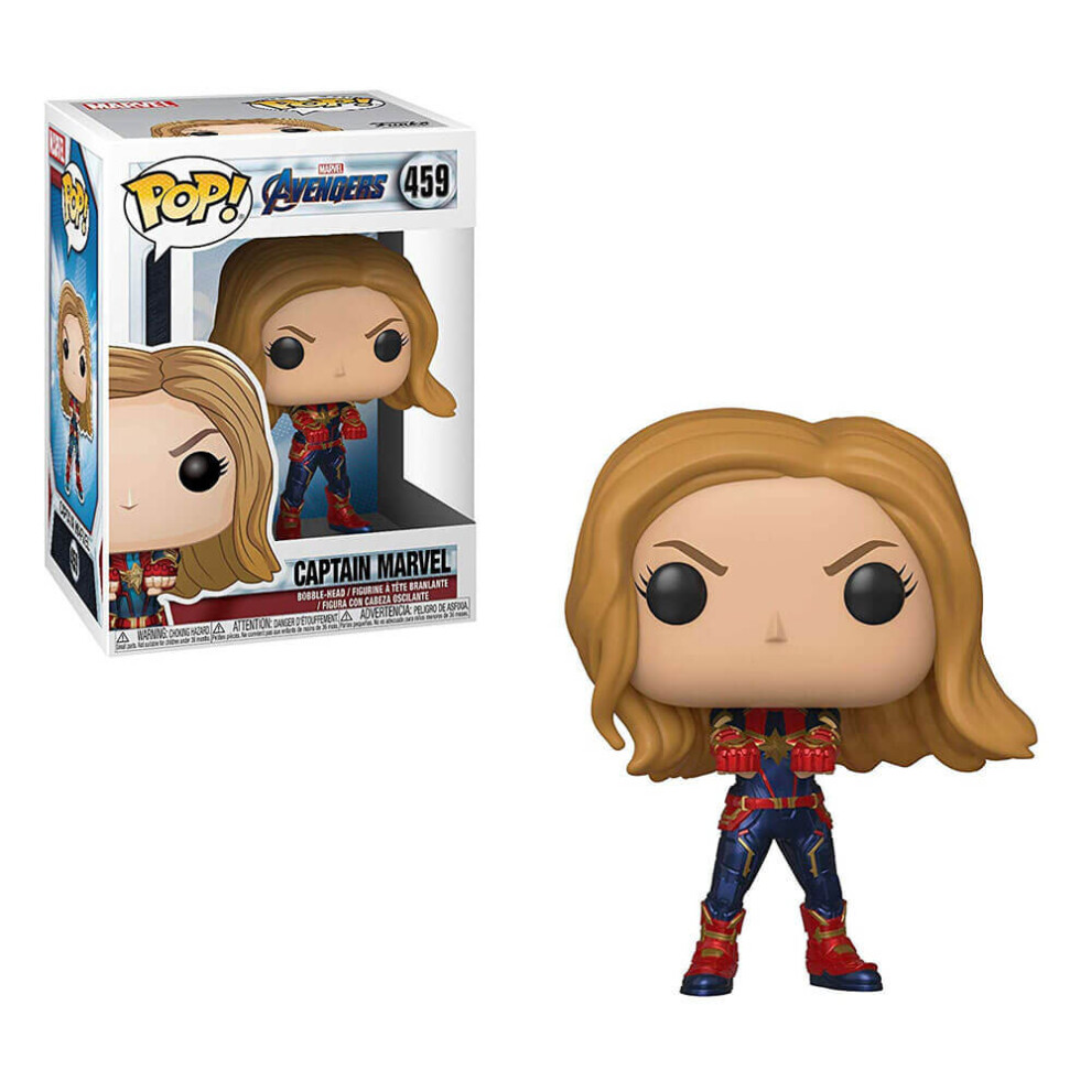 Funko Pop Bobble: Avengers Endgame - Captain Marvel