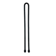 Nite Ize Gear Tie 18 inch Twin Pack (Black)