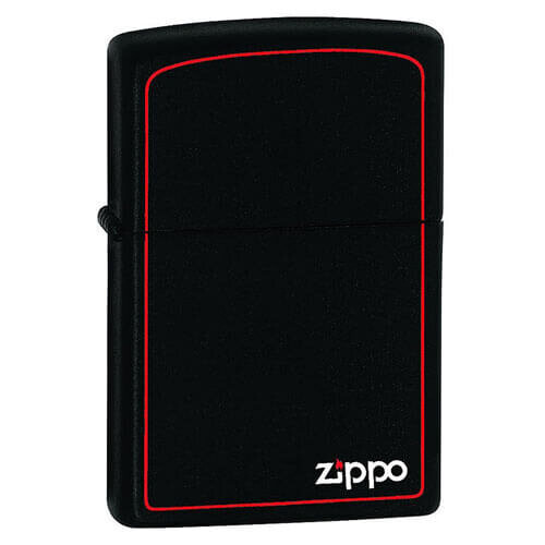 Zippo Zippo Black Matte with Zippo & Border Lighter