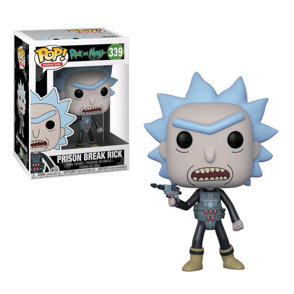 Funko Pop! Vinyl Rick & Morty Prison Break Rick Figure Model Collectable No 339