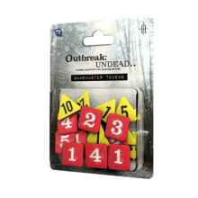 Renegade Game Studios REN0856 2nd Outbreak Undead GM Tokens