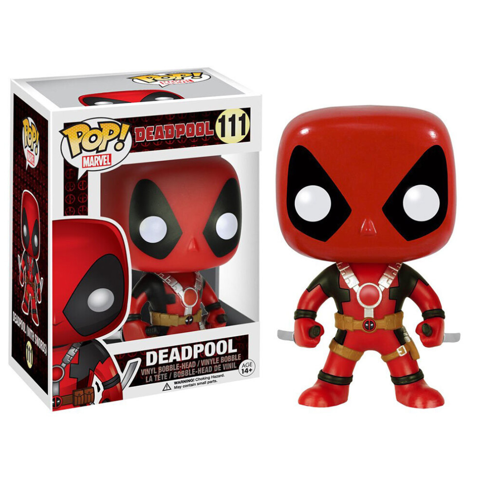 Funko Marvel Pop! Vinyl Deadpool With Two Swords