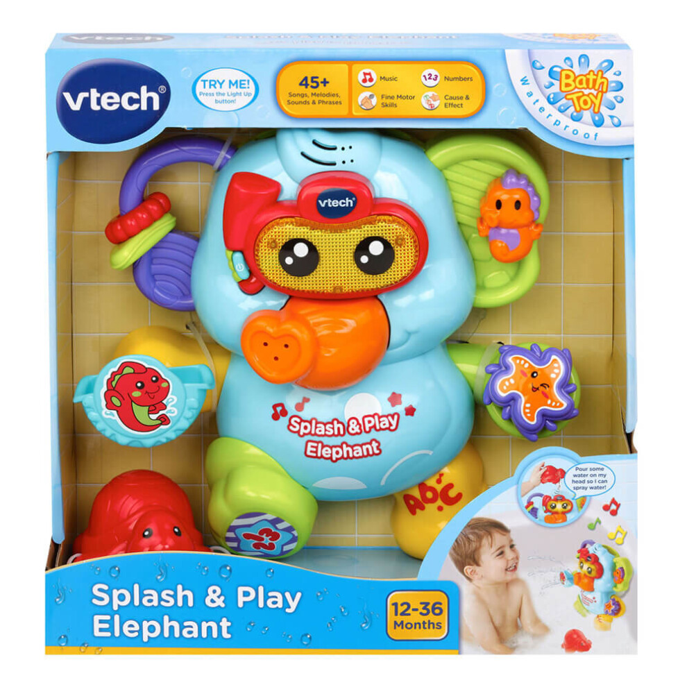 Vtech Baby Bath Toys Splash & Play Elephant