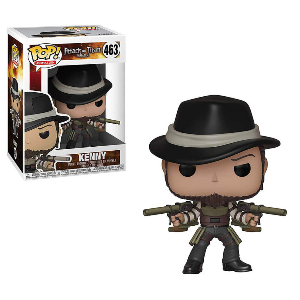 Photos - Action Figures / Transformers Funko Attack On Titan Pop! Kenny Vinyl Collectable Figure #463 35675