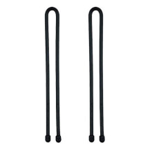 Nite Ize Gear Tie 12 inch Twin Pack (Black)