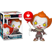 Funko Pop! Vinyl IT Chapter Two: Pennywise with Balloon 780 - Collectible Figure (9cm)