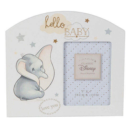 WIDDOP and Co. Disney Magical Beginnings Arch Photo Frame - Dumbo 3" x 4"