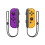 Nintendo Wireless Gamepad Nintendo Joy-Con Purple Orange 1