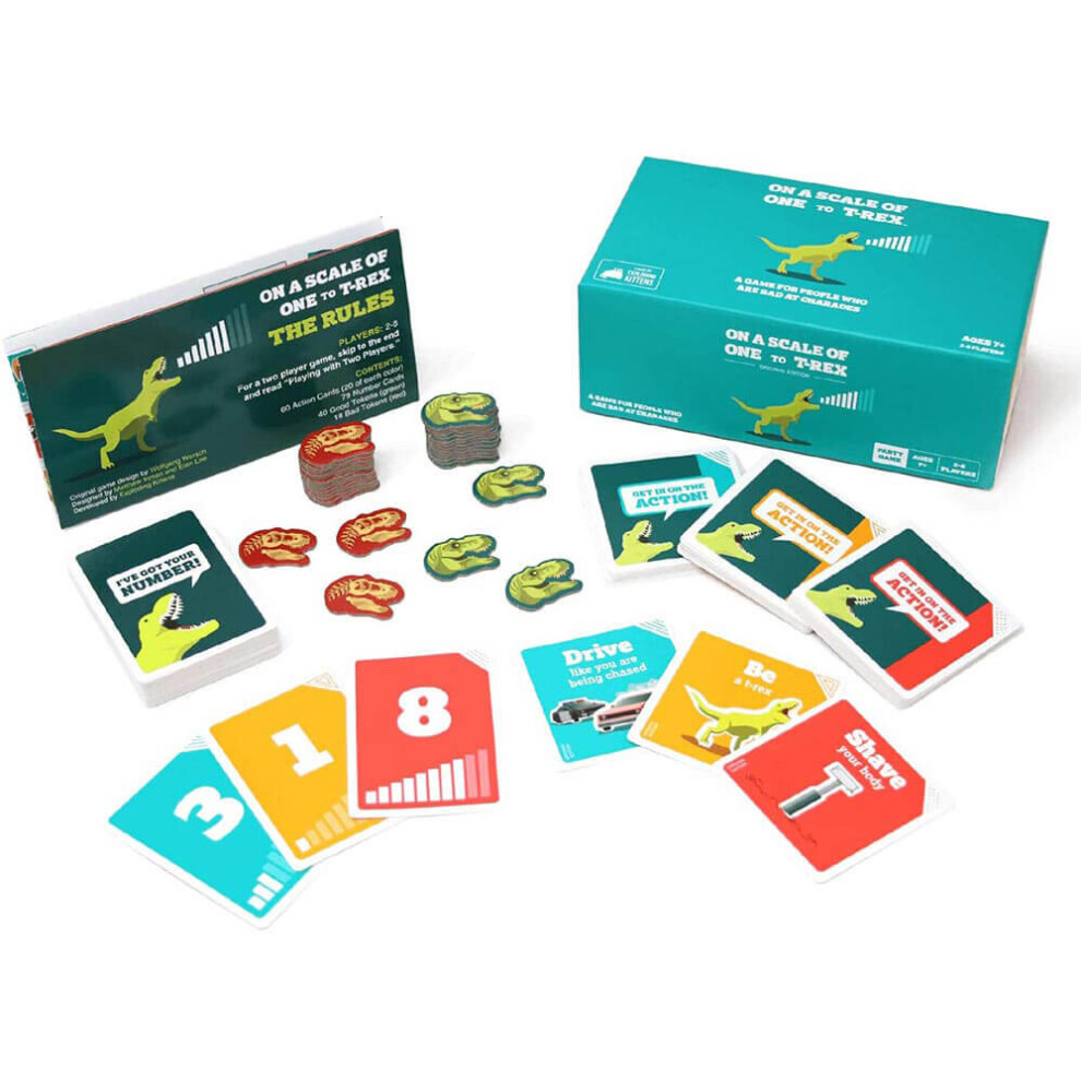 Asmodee On A Scale Of One To T-Rex - Board Game