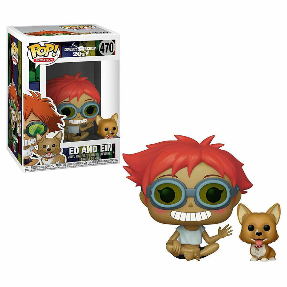 Funko Cowboy BeBop Pop! Animation Edward & Ein Vinyl Figure #470