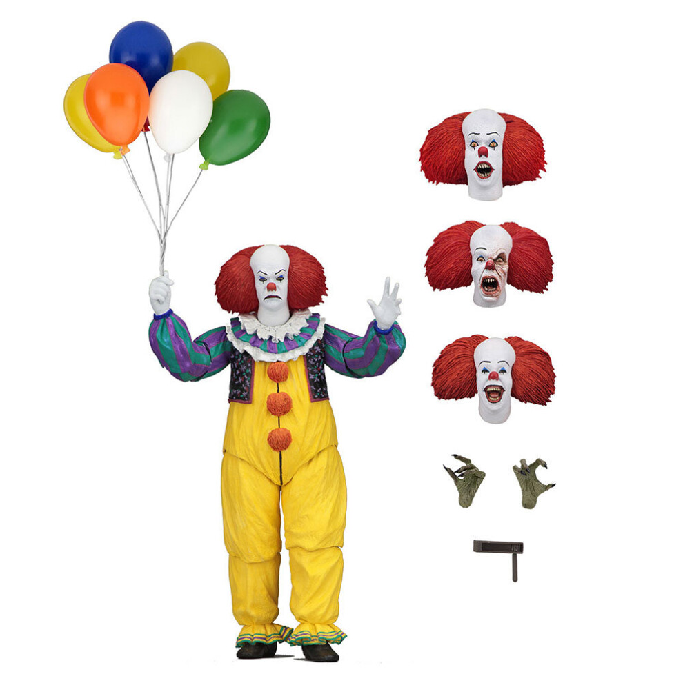 It The Movie Neca It (1990) Ultimate Pennywise 7-Inch Action Figure - 1990 It Movie Collectible