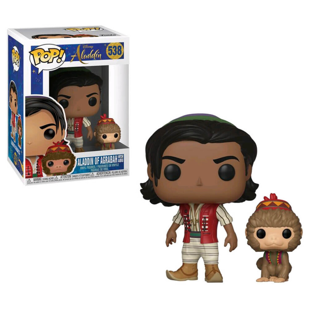 Funko POP Disney: Aladdin (Live) - Aladdin With Abu