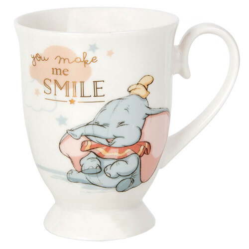 WIDDOP and Co. Disney Magical Beginnings Dumbo Mug Gift Set - Smile
