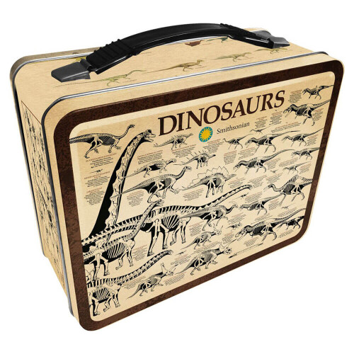 Lunch Box - Smithsonian Dinosaurs Metal Tin Case 48183