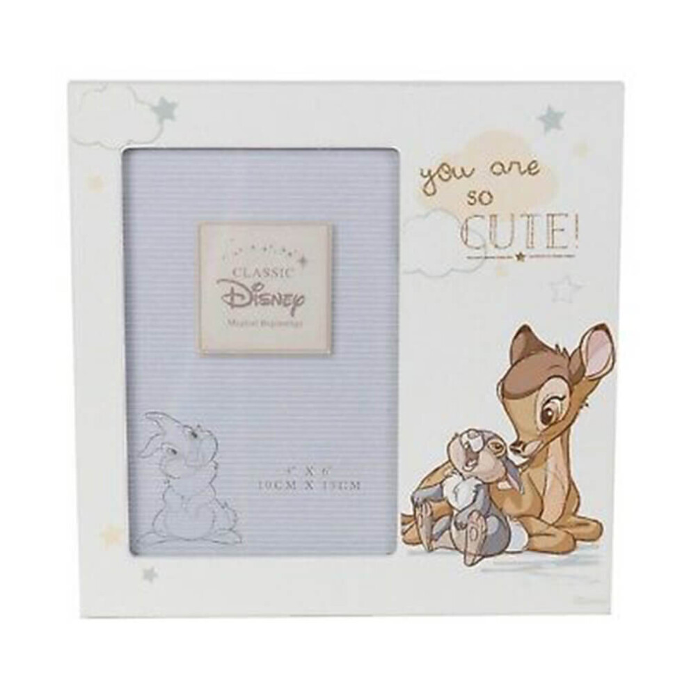 Disney Baby Magical Beginnings Photo Frame - Bambi & Thumper 4"x 6