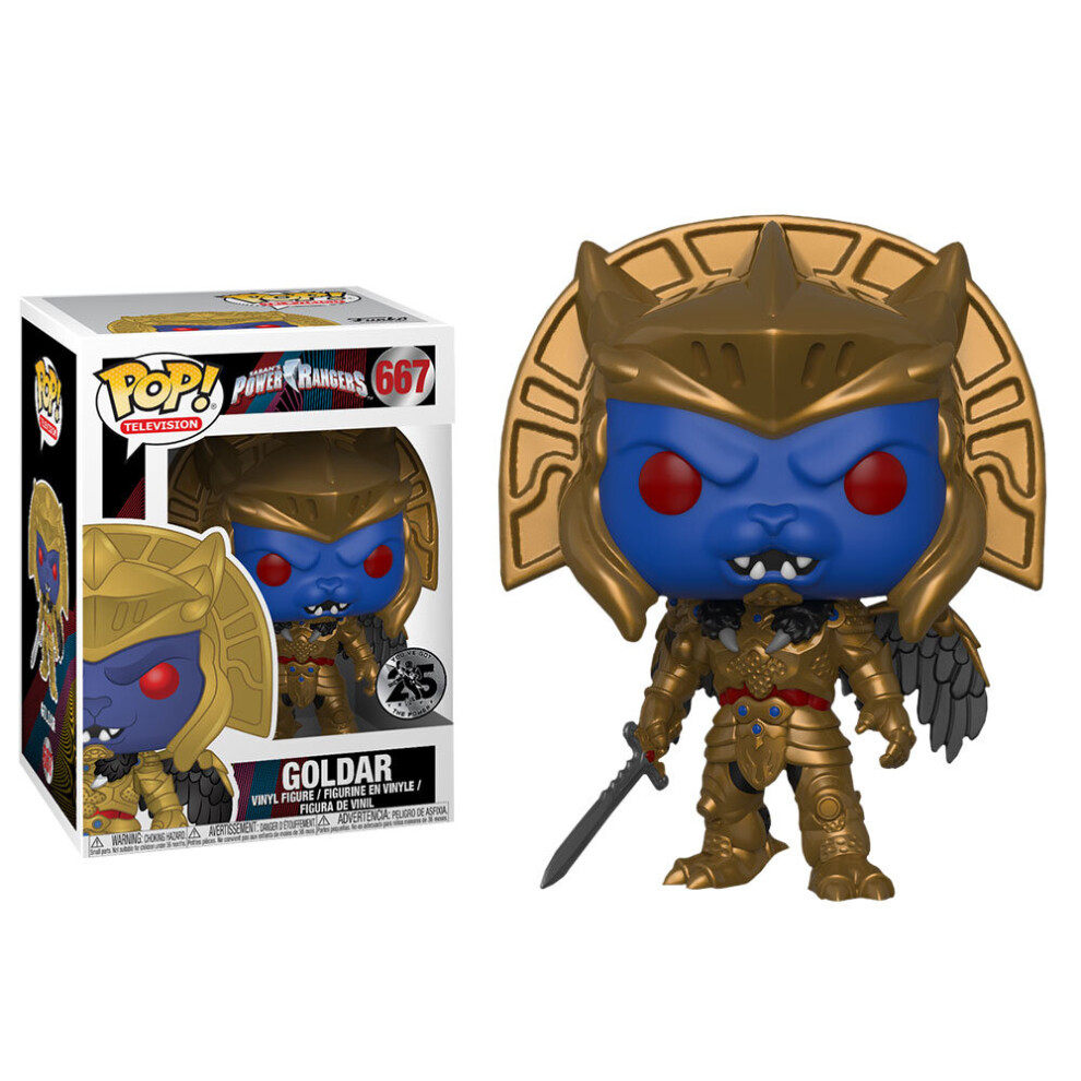 Funko Pop Television: Power Rangers - Goldar Collectble Figure Multicolor