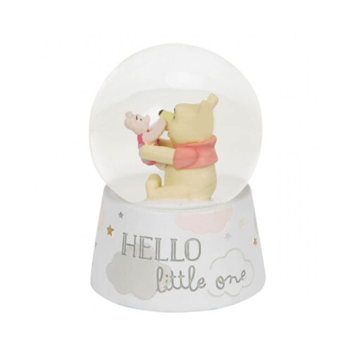 WIDDOP and Co. Disney Magical Beginnings Snow Globe Pooh & Piglet