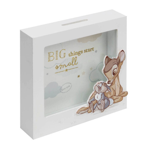 WIDDOP and Co. Disney Magical Beginnings Baby 3D Money Box - Bambi